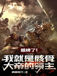 《摊牌了!我就是骸骨大帝的领主》小说封面