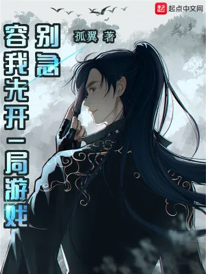 《别急，容我先开一局游戏》小说封面