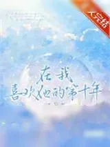 《在我喜欢他的第十年》小说封面