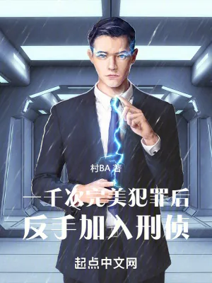 《一千次完美犯罪后，反手加入刑侦》小说封面