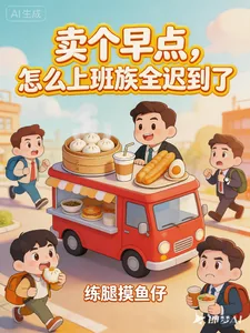 《卖个早点,怎么上班族全迟到了》小说封面
