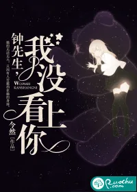 《钟先生，我没看上你》小说封面